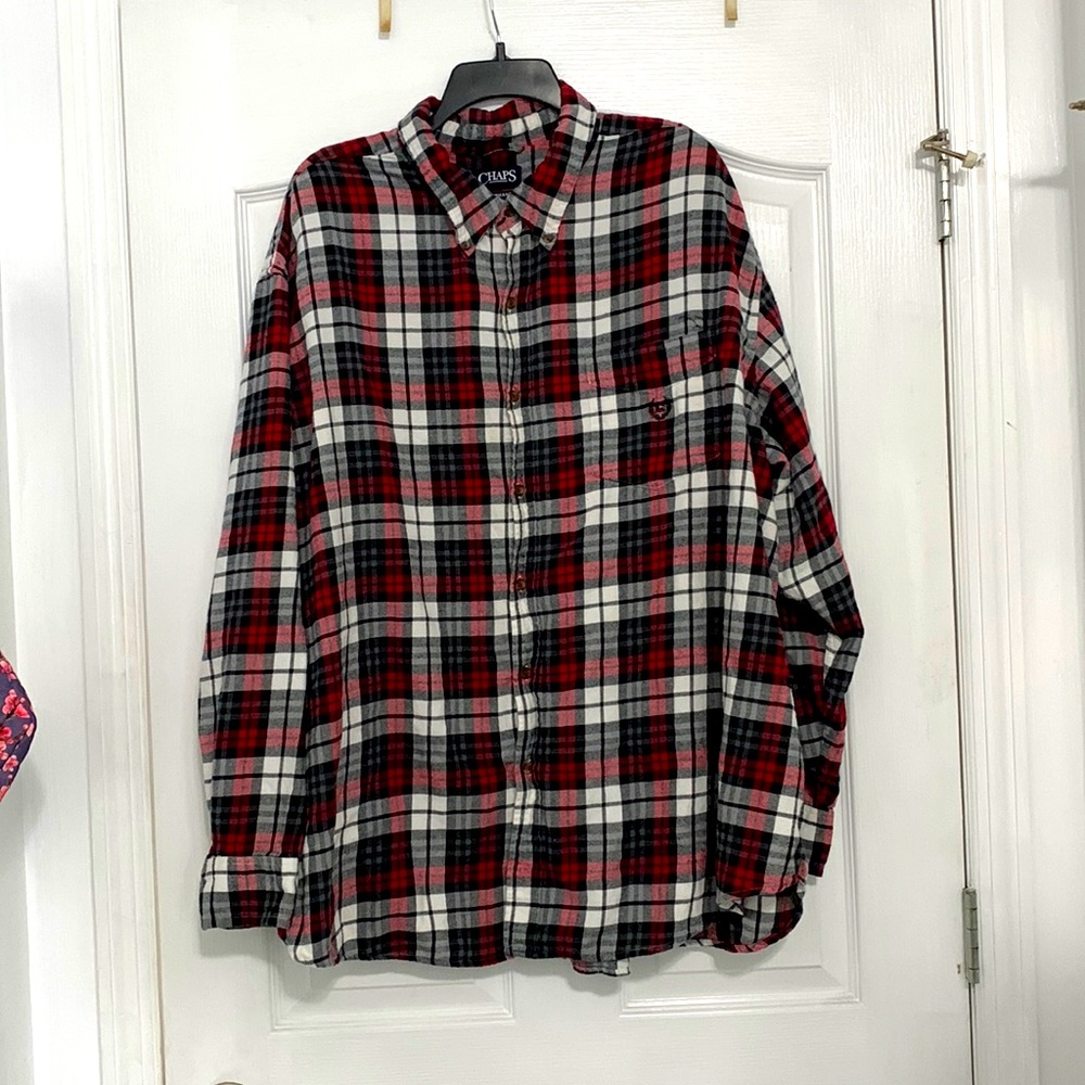 Chaps Performance 4XL Button Up